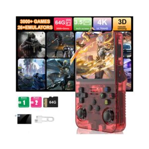 Consola de Juegos Portátil Retro Linux | Consola de Mano con Miles de Juegos Clásicos, Regalo Ideal Nostálgico